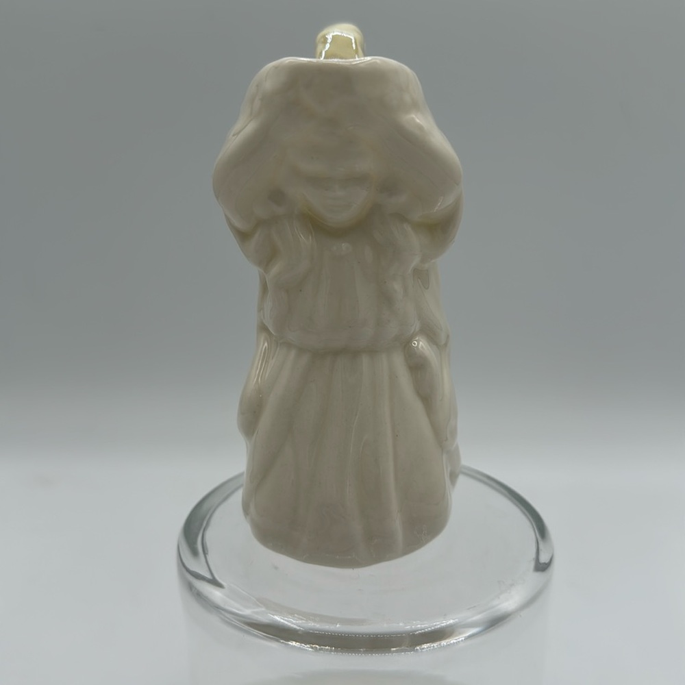 Belleek 4th Green Mark Creamer Girl Maiden Girl Numph 1946-55
